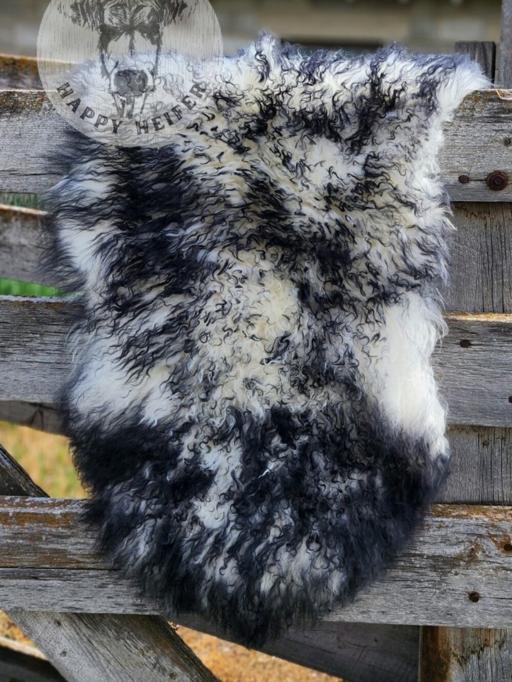2' x 3' Mongolian Sheepskin Rug